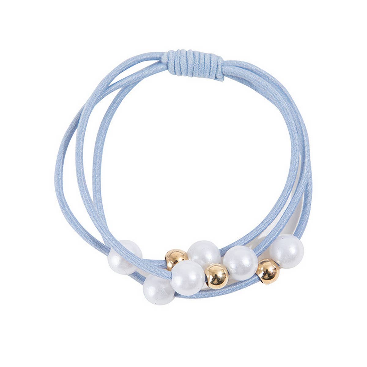 SIMPLE AND FASHIONABLE PEARL HAIR TIE_CWAHA0874