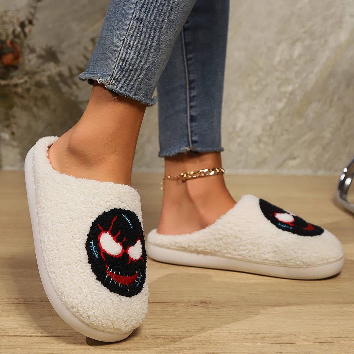 HALLOWEEN COTTON SLIPPER HOME INDOOR WARM SLIPPERS