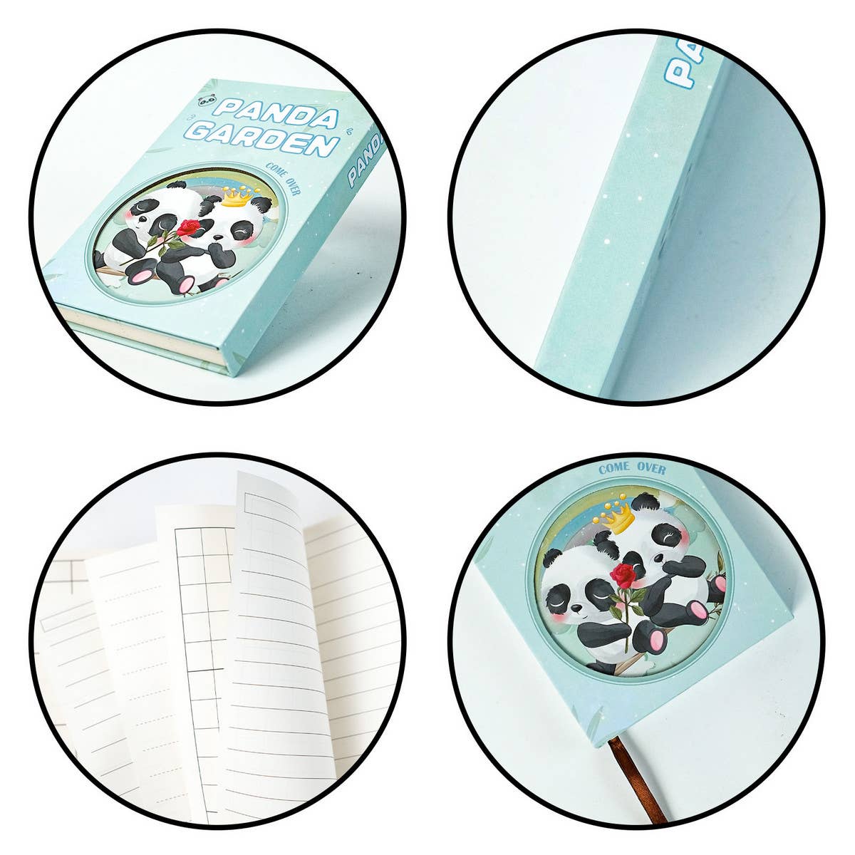 PORTABLE TRI-FOLD MAGNETIC BUCKLE NOTEBOOK_CWMM1854