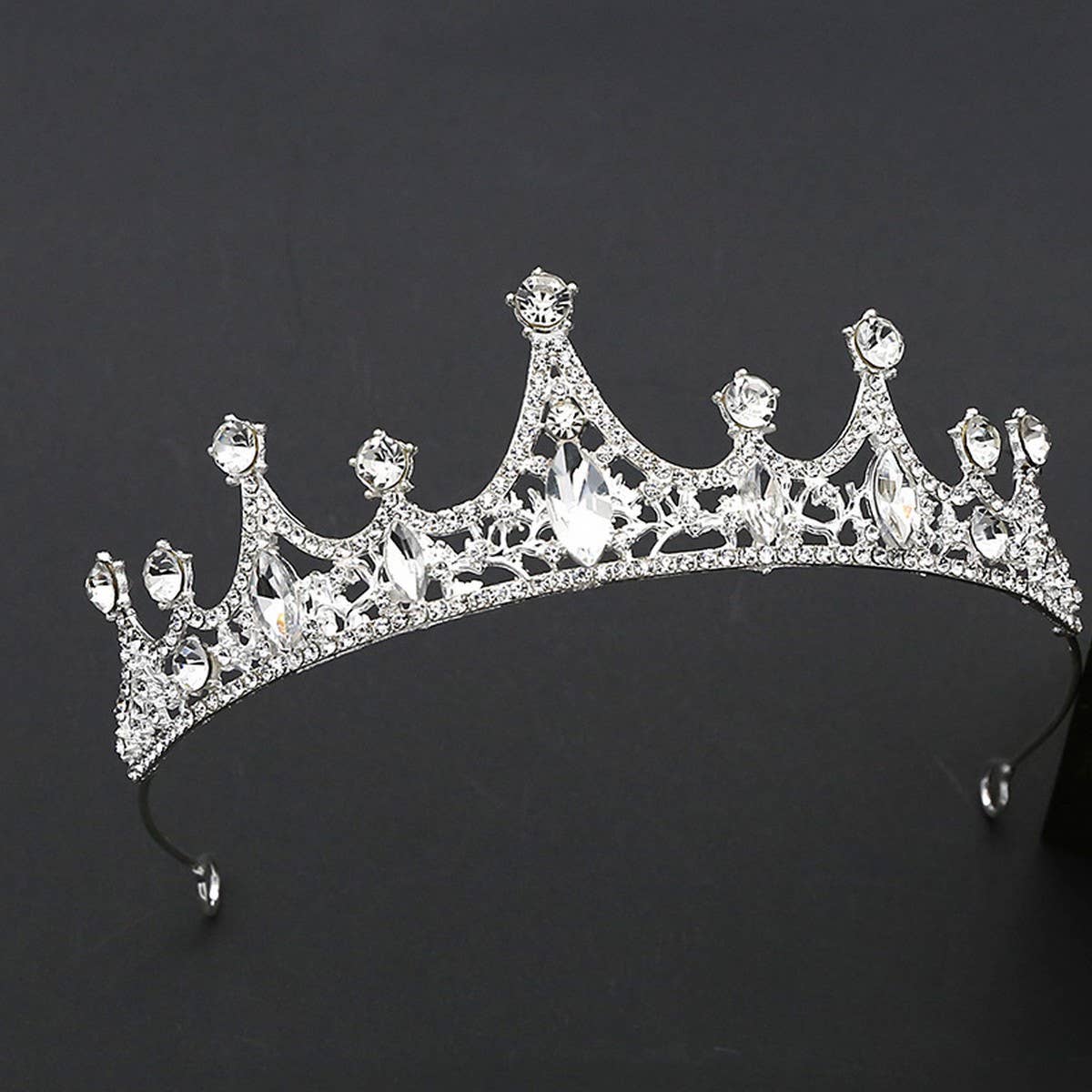 CELEBRITY-STYLE BRIDAL CROWN WEDDING ACCESSORIES_CWMM2028