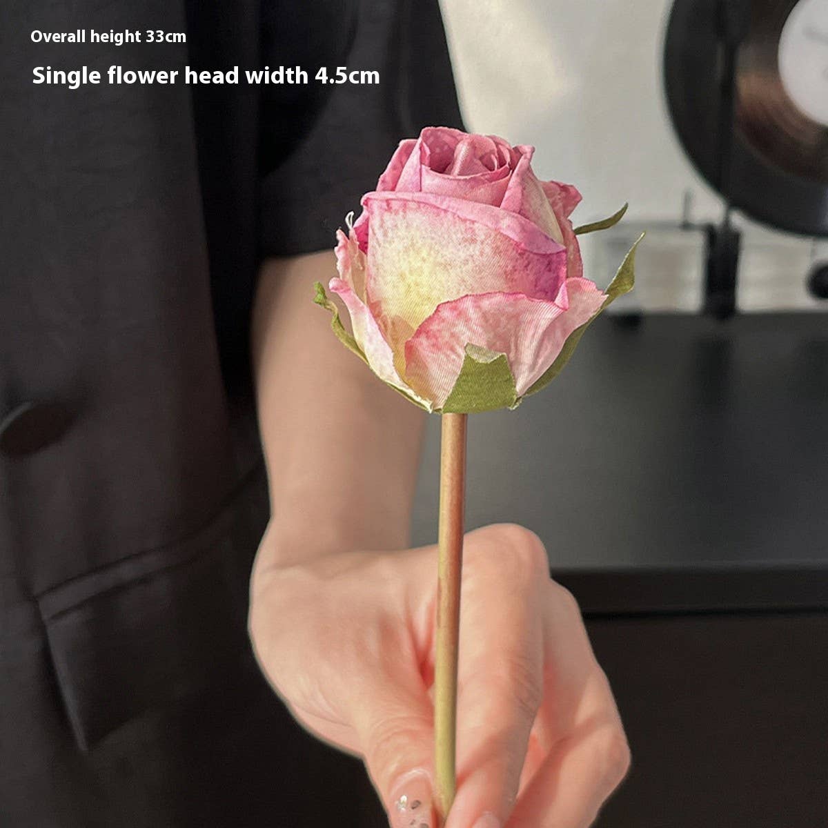 Rose Artificial Dried Silk Flower Bestseller