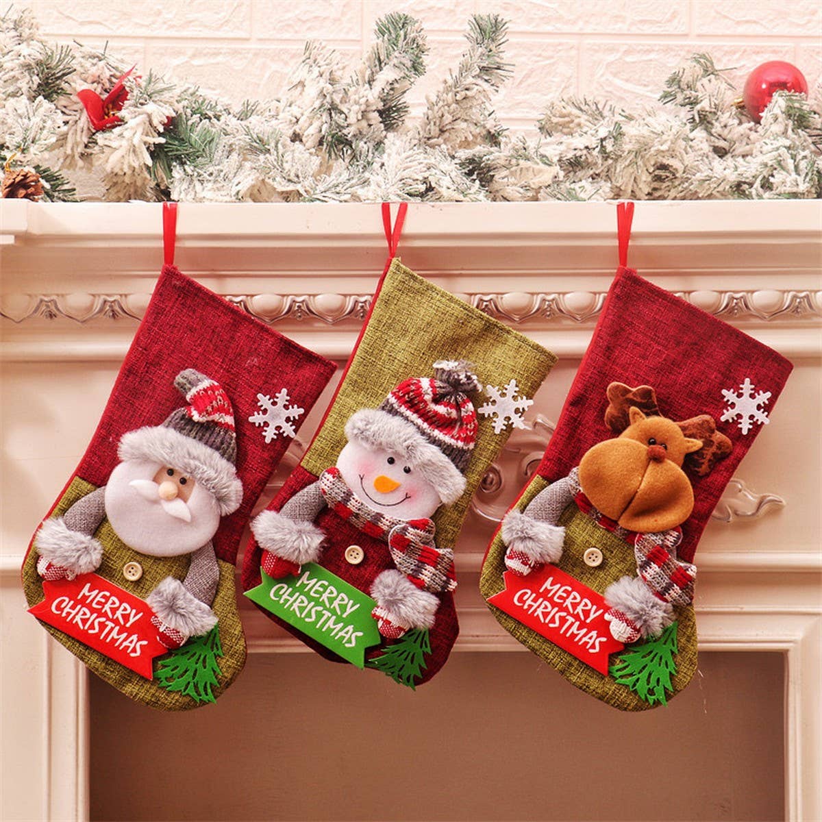2024 NEW LETTER CHRISTMAS STOCKING GIFT BAG_CWMM1903
