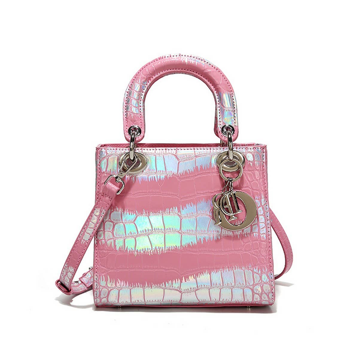 HIGH-QUALITY CROCODILE PATTERN WOMEN'S HANDBAG_CWAB3623