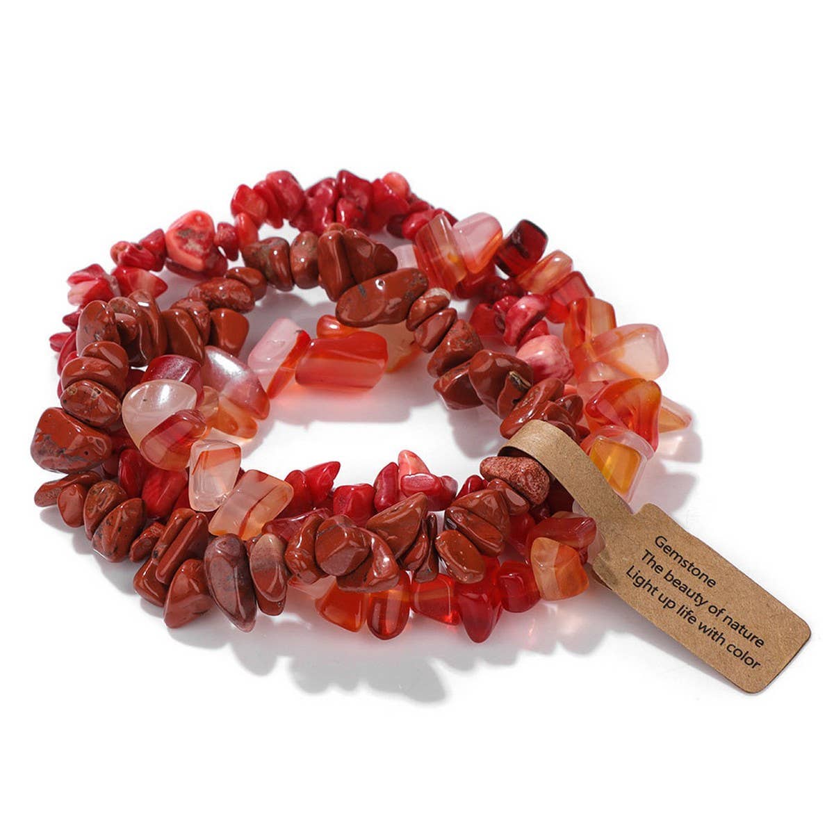 CWAJE4227_NATURAL STONE CRYSTAL BEADS MULTILAYER BRACELET