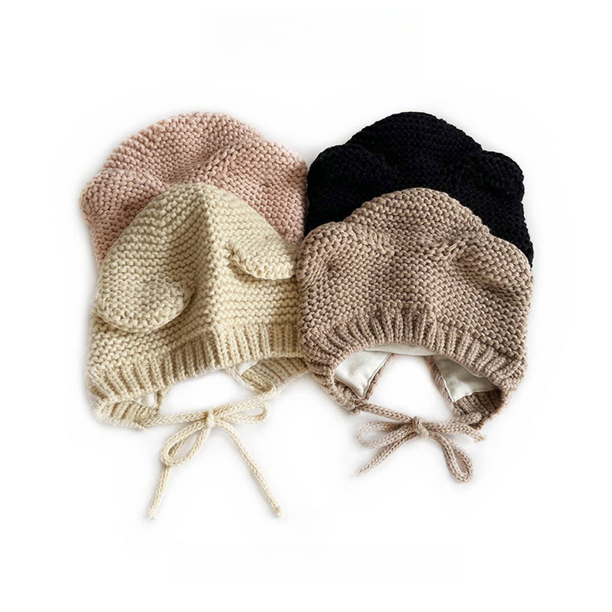 2-6 YEARS OLD SWEET TIE WARM KNITTED HAT_CWAH2064