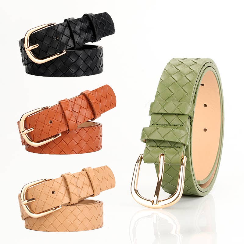 Alloy pin buckle fashion trendy versatile belt