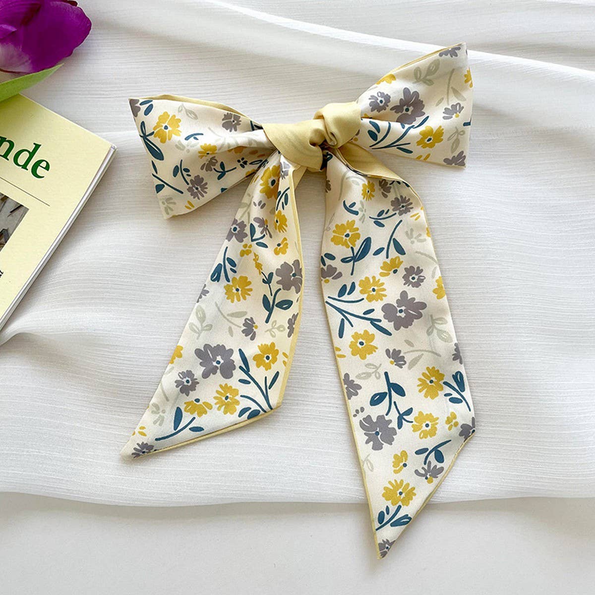 NEW YELLOW WHITENING HIGH-END FASHION HEADBAND_CWAHA4134