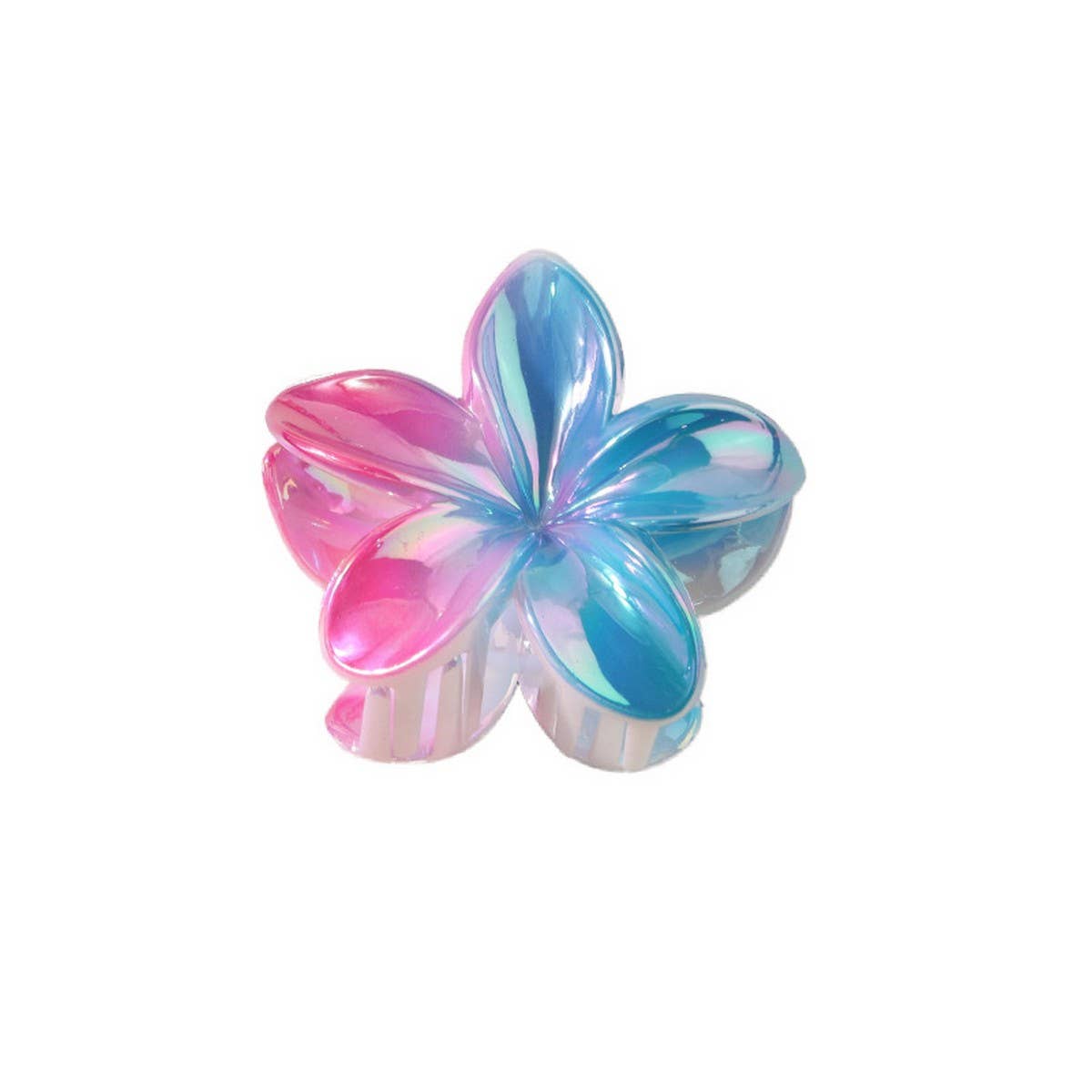 Egg Flower Gradient Hair Claw ? Stylish & Elegant