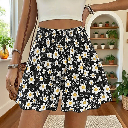 Printed fashionable casual shorts