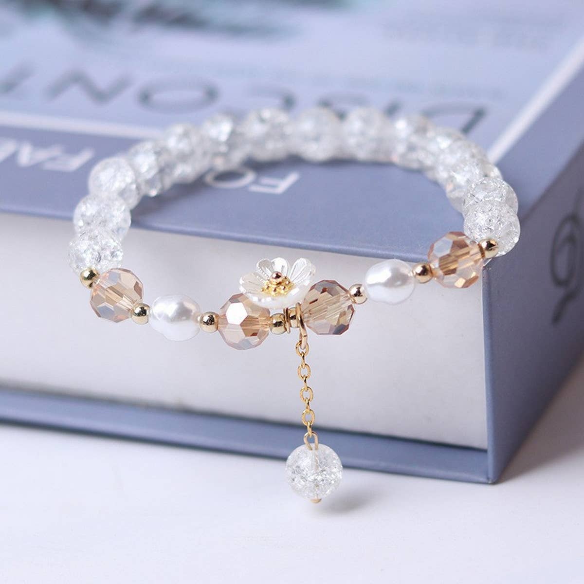 SIMPLE AND EXQUISITE IMITATION CRYSTAL BRACELET