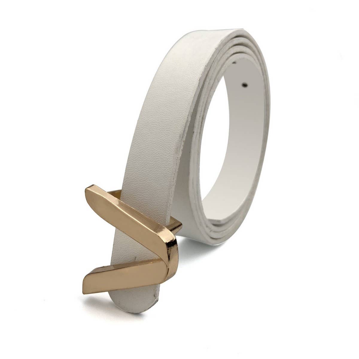 HOT SALE WOMEN'S THIN BELT V-BUCKLE THIN BELT_CWABE0703