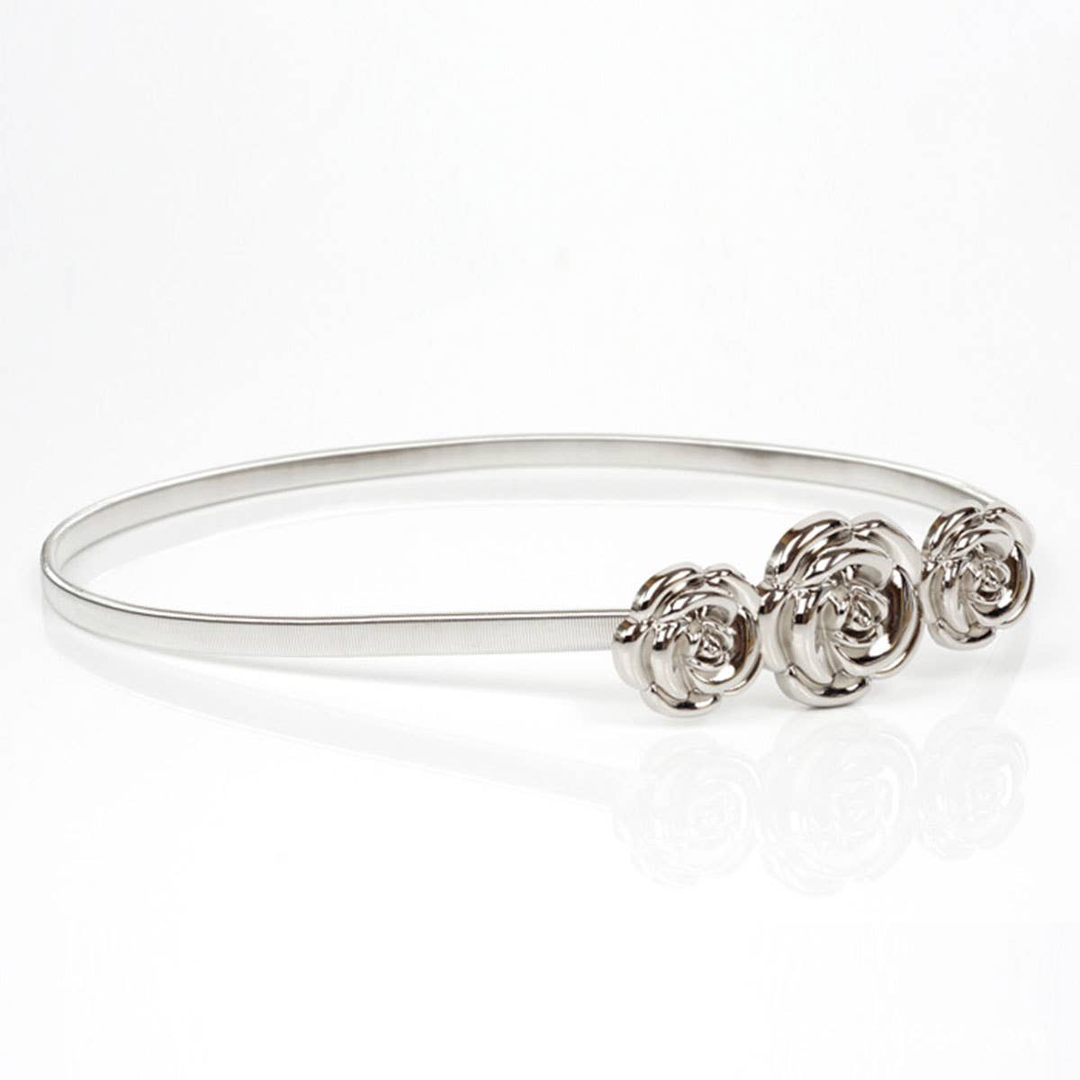 WOMEN FLOWER PATTERN BELT WAIST CHAIN_CWABE0215