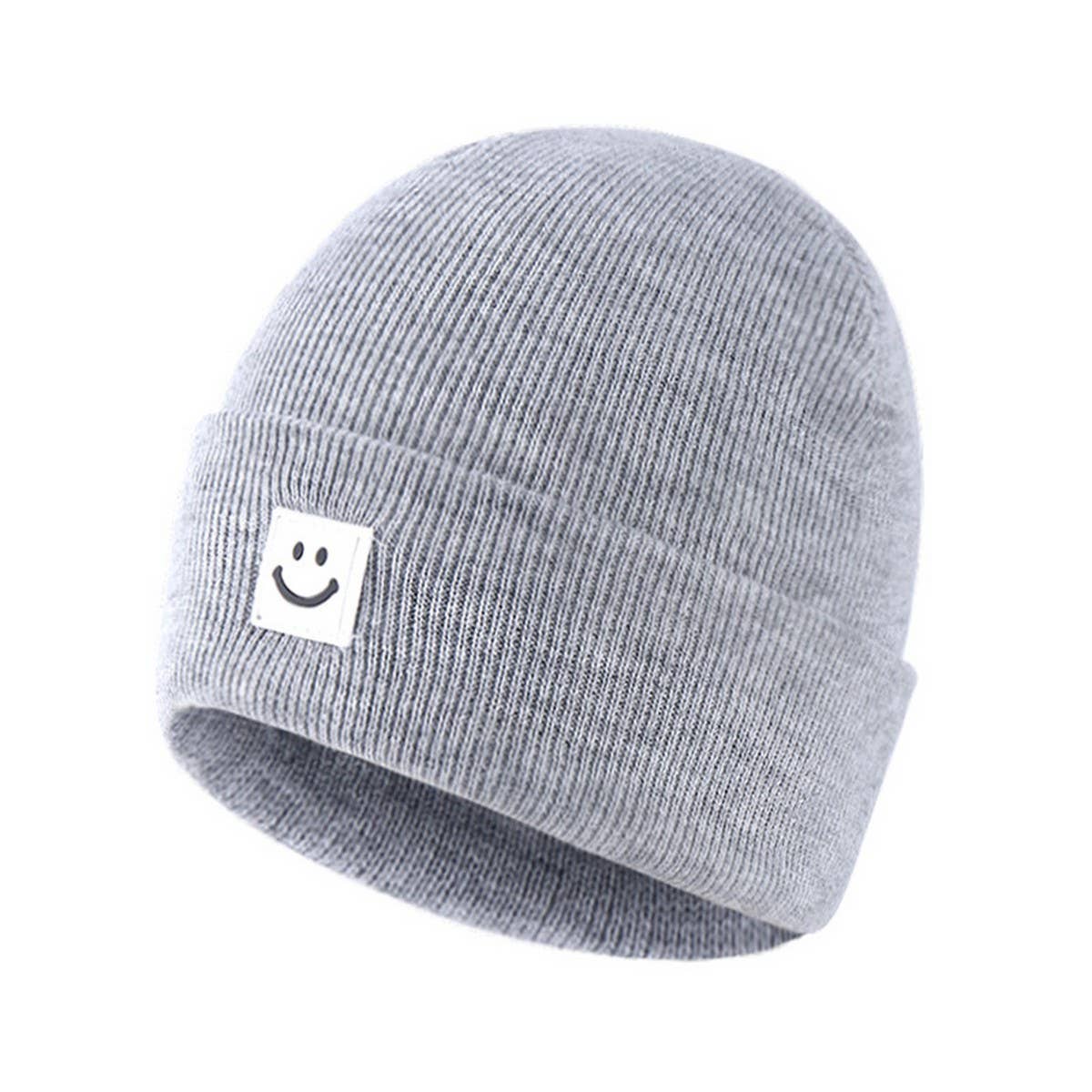 CHILDREN'S SMILEY BABY ALL-MATCH CUTE KNITTED HAT_CWAH1749