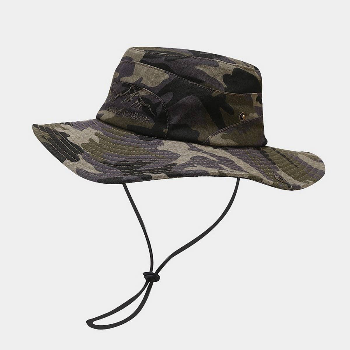 Embroidered Camouflage Sun Hat ? UV Protection_CWAH3830