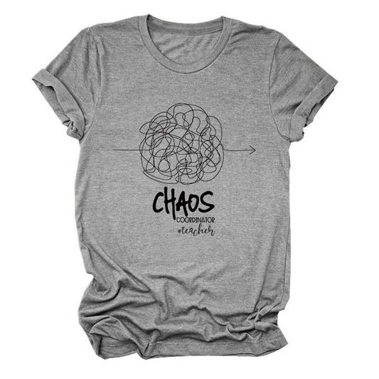 Teacher Humor Tee ? Comfortable Crewneck Shirt