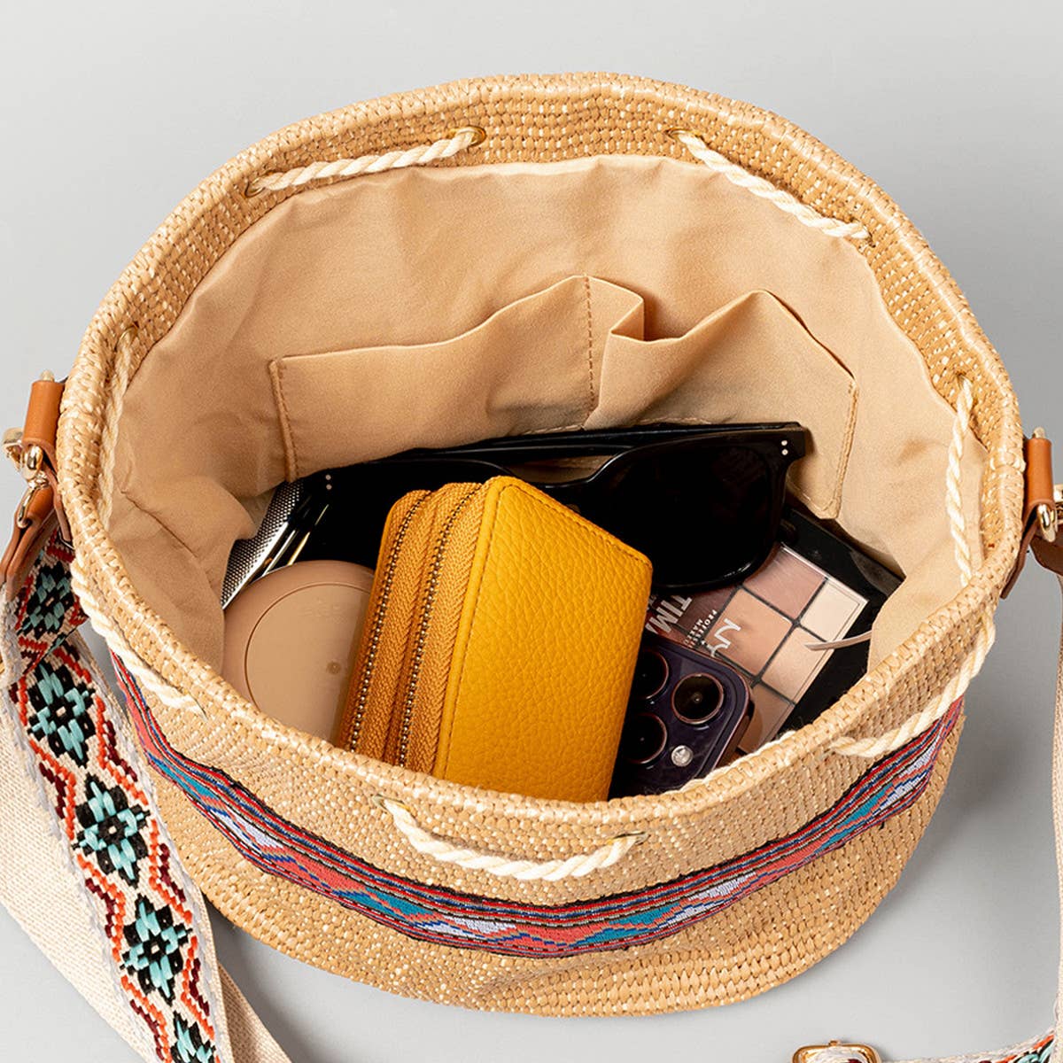 WOMEN EXQUISITE ONE-SHOULDER STRAW BAG_CWAB1994