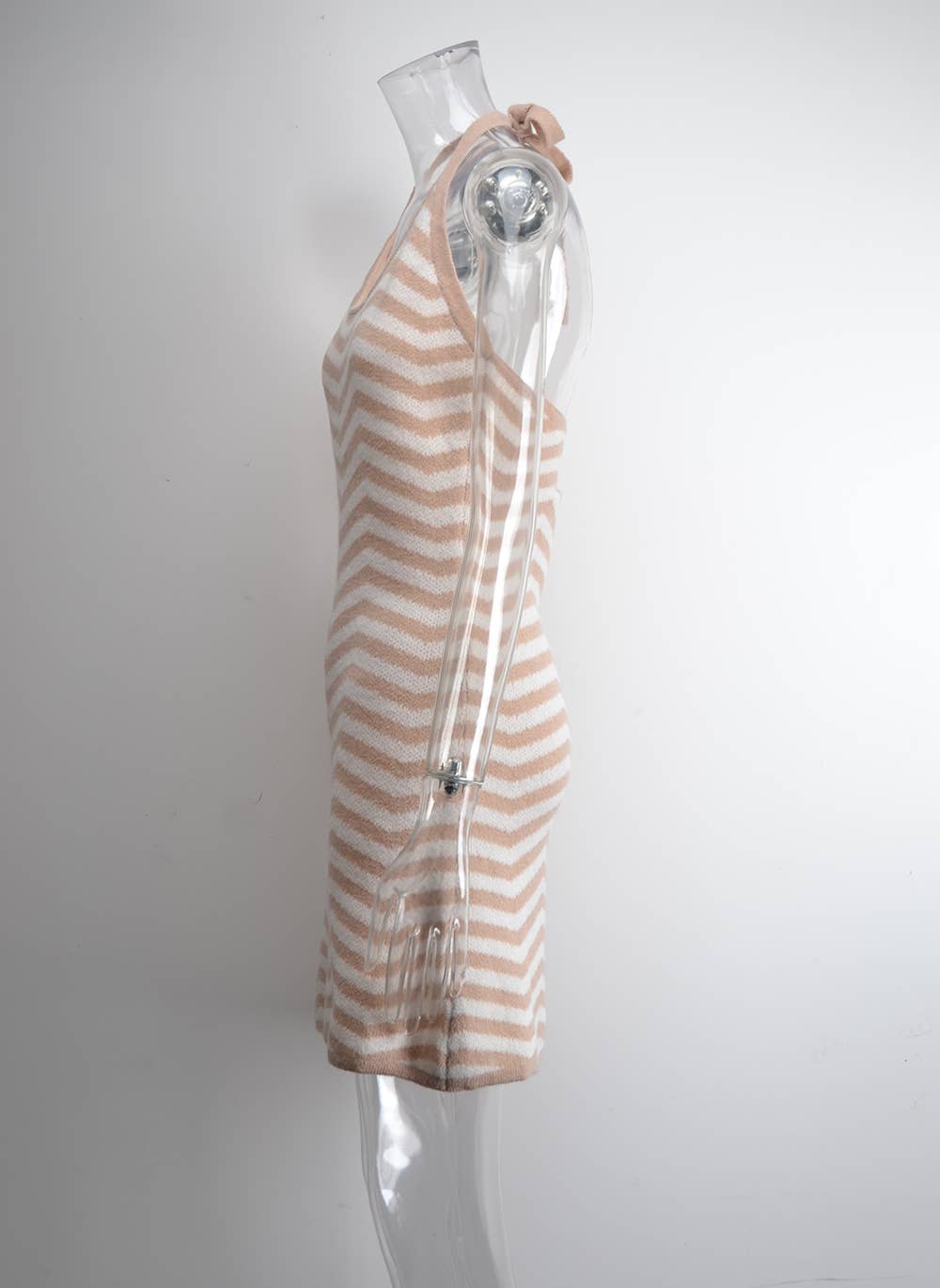 SLIM-FIT STRIPED BEACH SKIRT BIKINI SMOCK