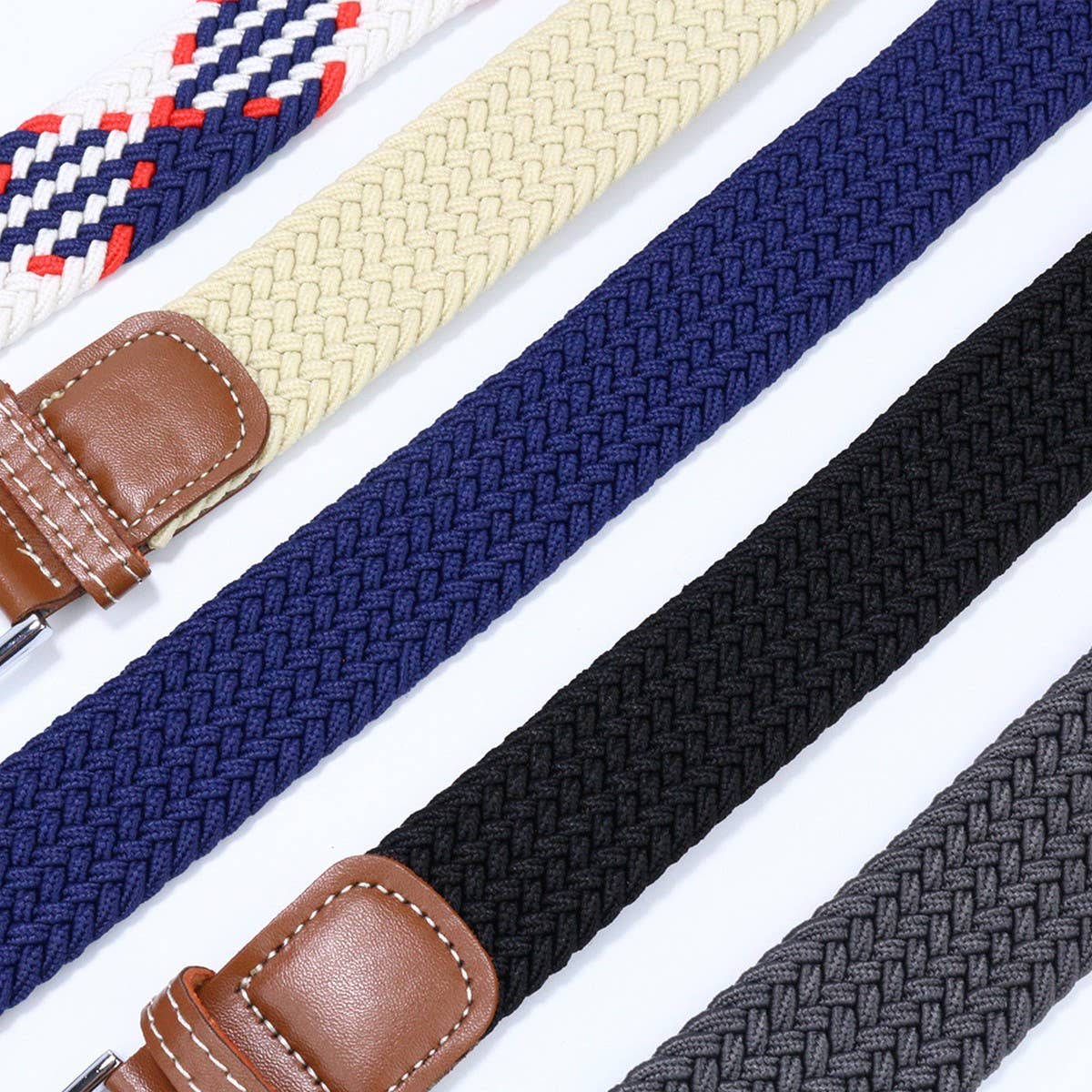 VERSATILE ELASTIC WOVEN BELT FOR WOMEN AND MEN_CWABE0435