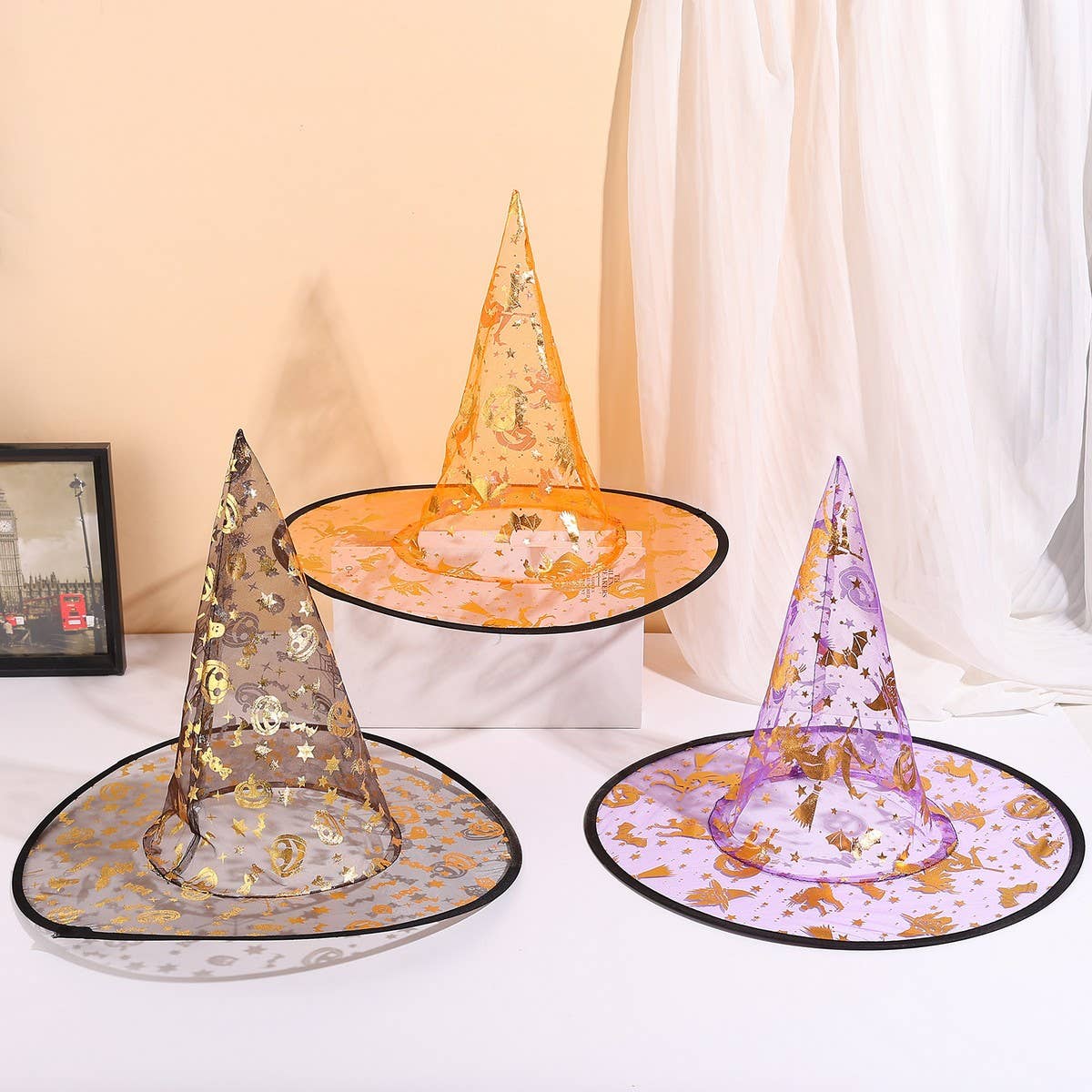 CWAH4033_HALLOWEEN PARTY DRESS UP WITCH HAT