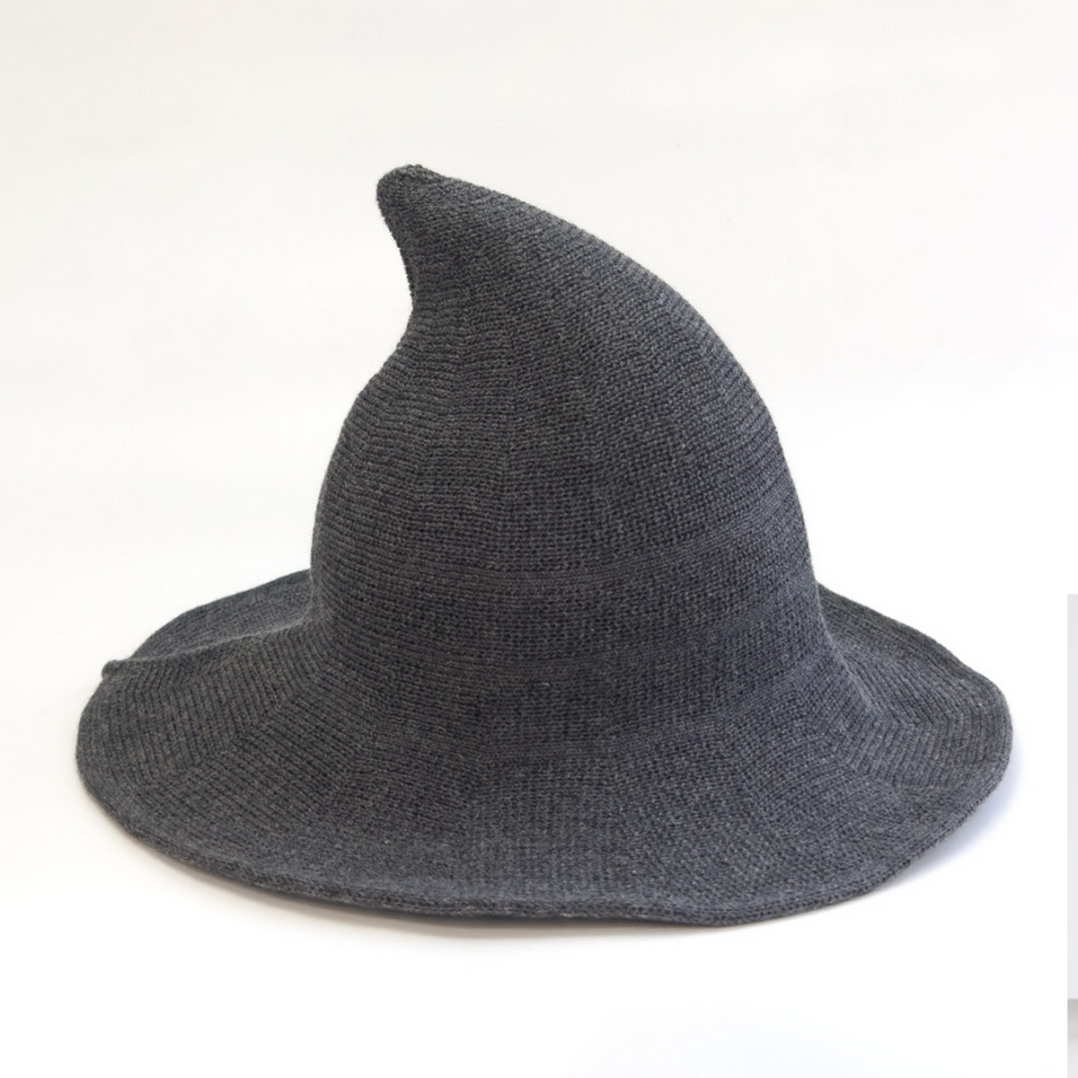 Classic Halloween Witch Hat Knit Pointed Top_CWAH3990