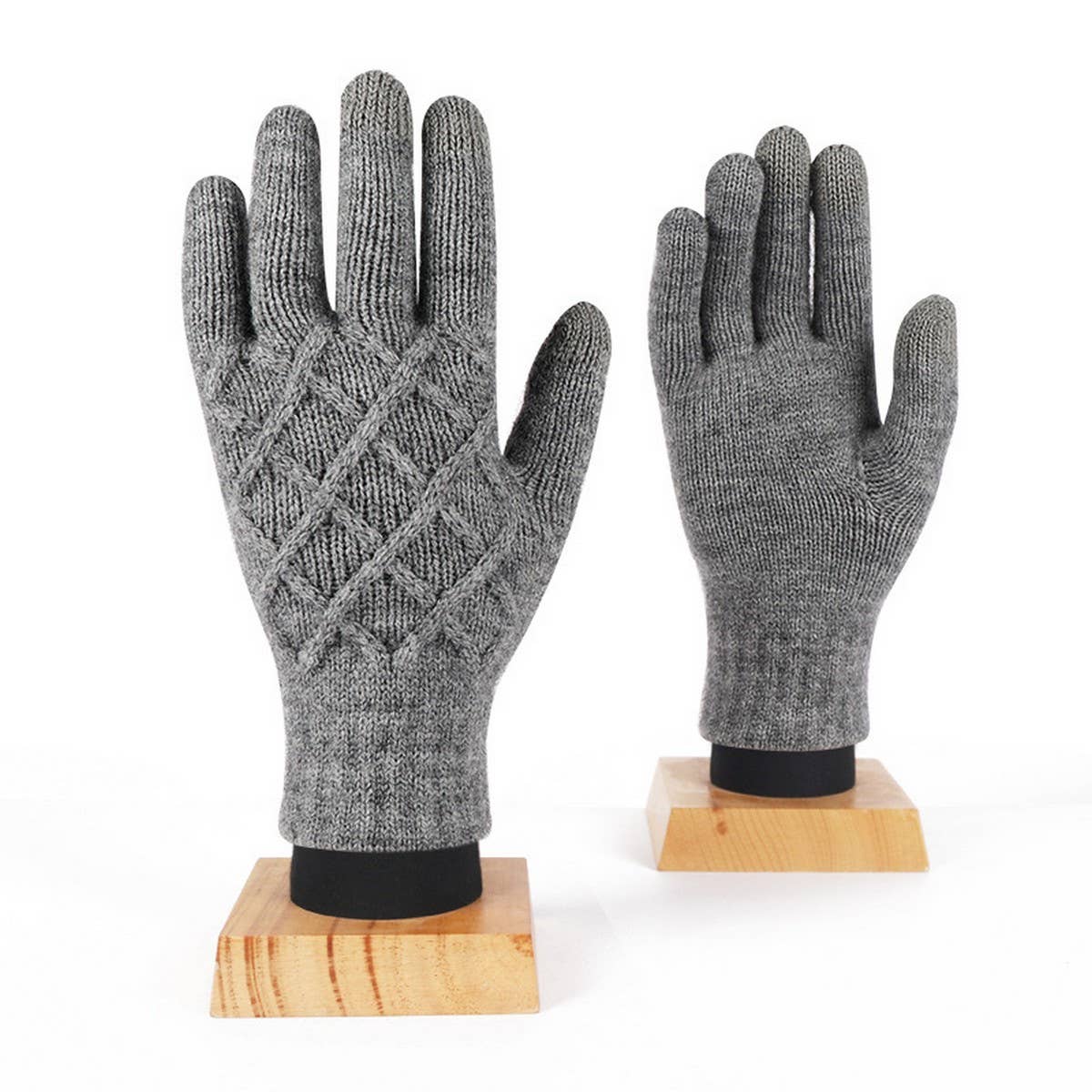 WINTER COLD PROTECTION WARM HALF FINGER GLOVES