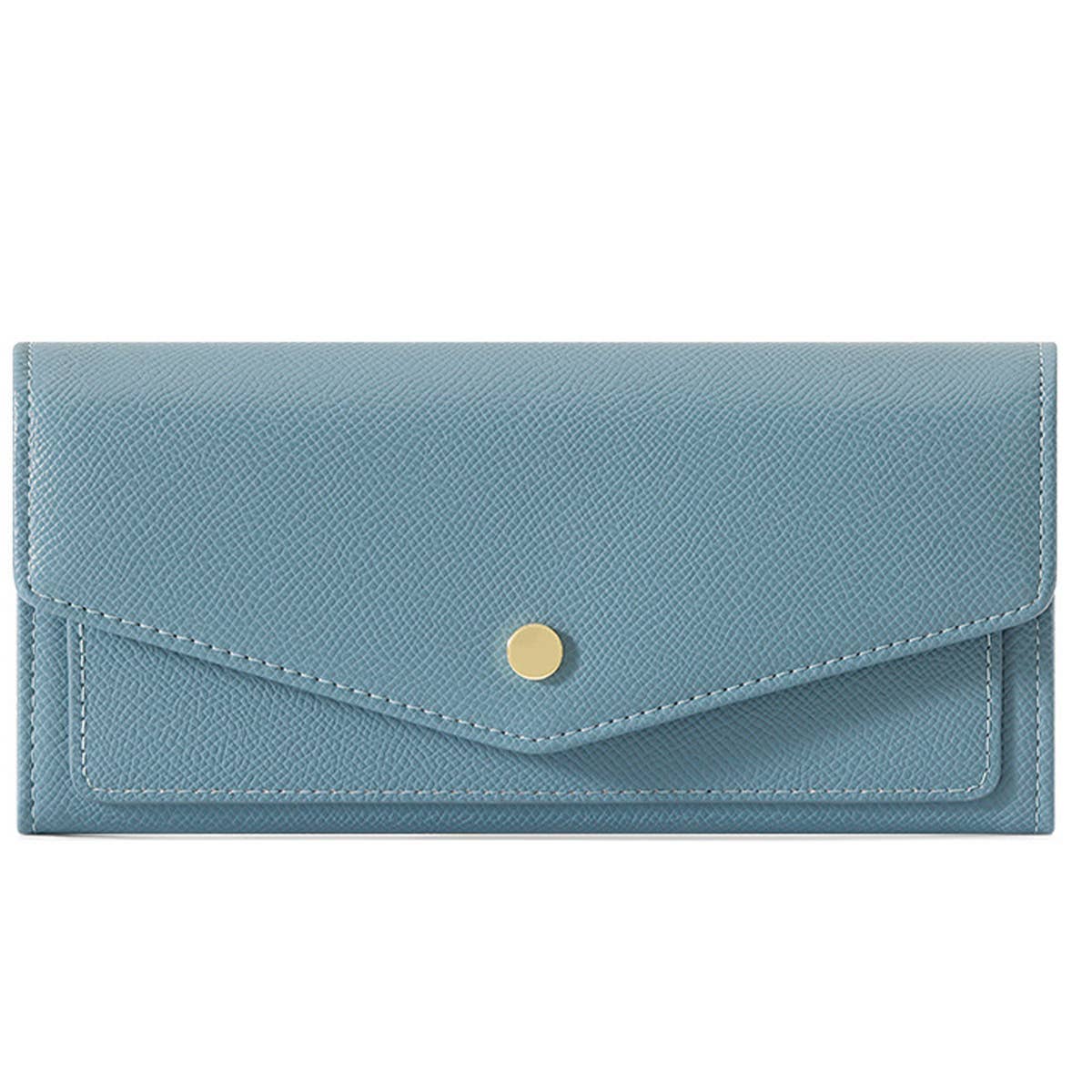 COLOR BLOCKING MINIMALIST LARGE CAPACITY WALLET_CWAB1609