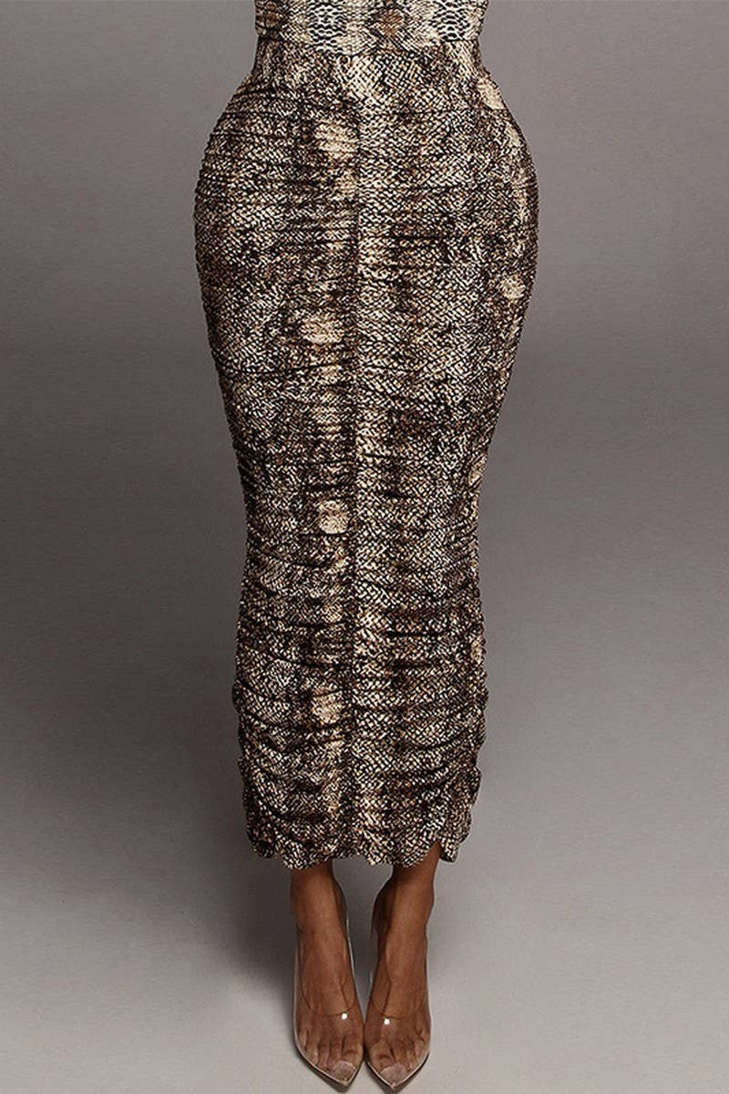 CWBLS0426_HIGH WAIST LEOPARD PRINT TIGHT SLIT MIDI SKIRT