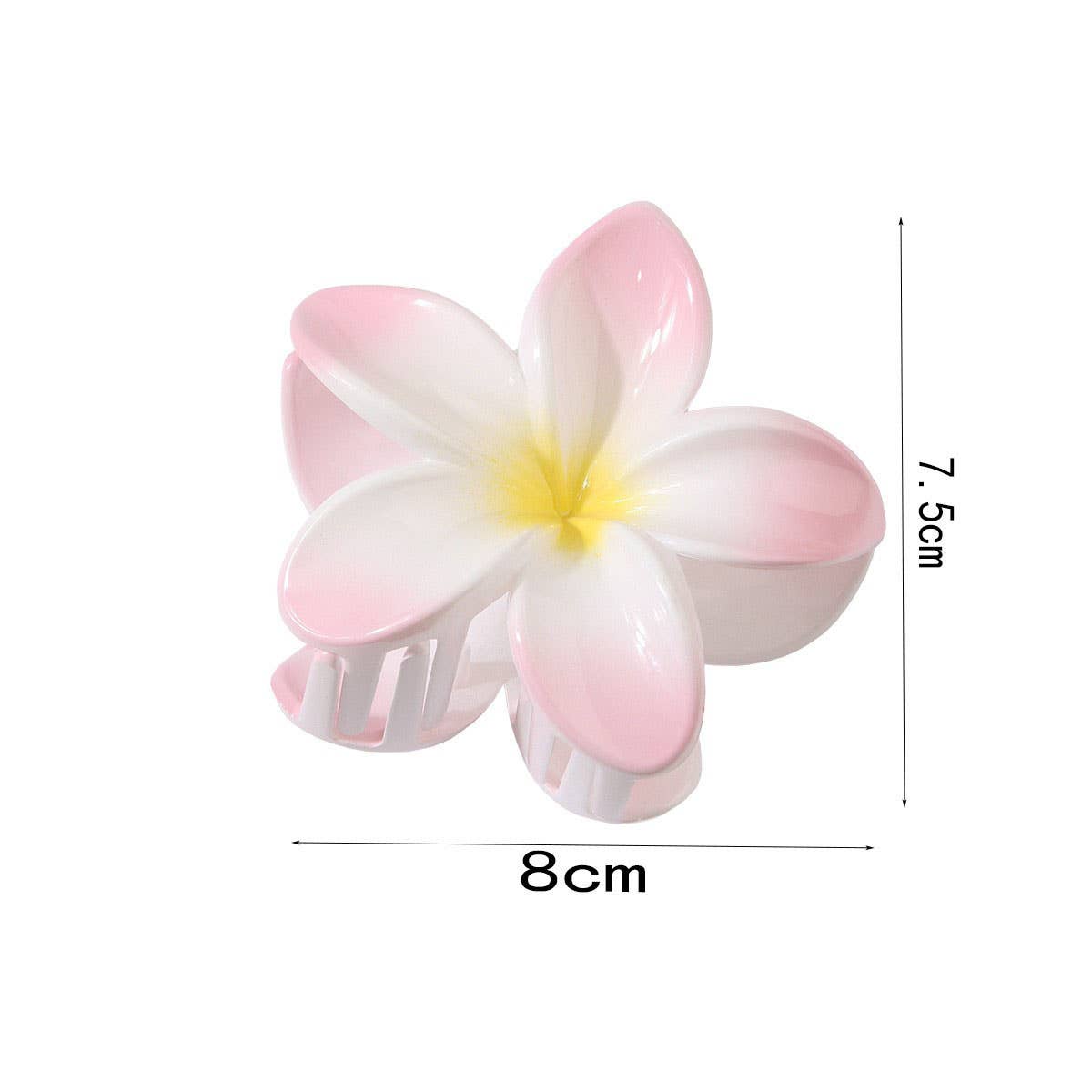 Egg Flower Hair Claw Stylish for Outings Vacations