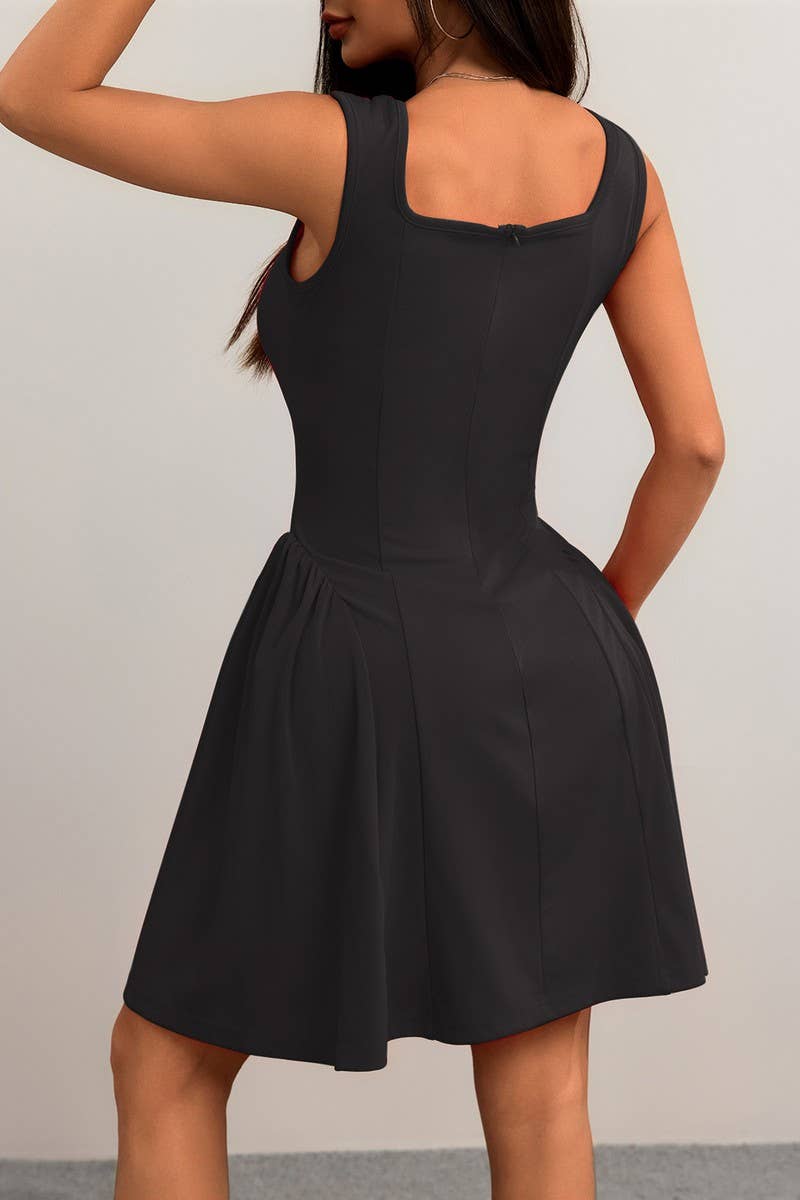 CWDSD7855_BACKLESS SLEEVELESS BODYCON CAMI DRESS