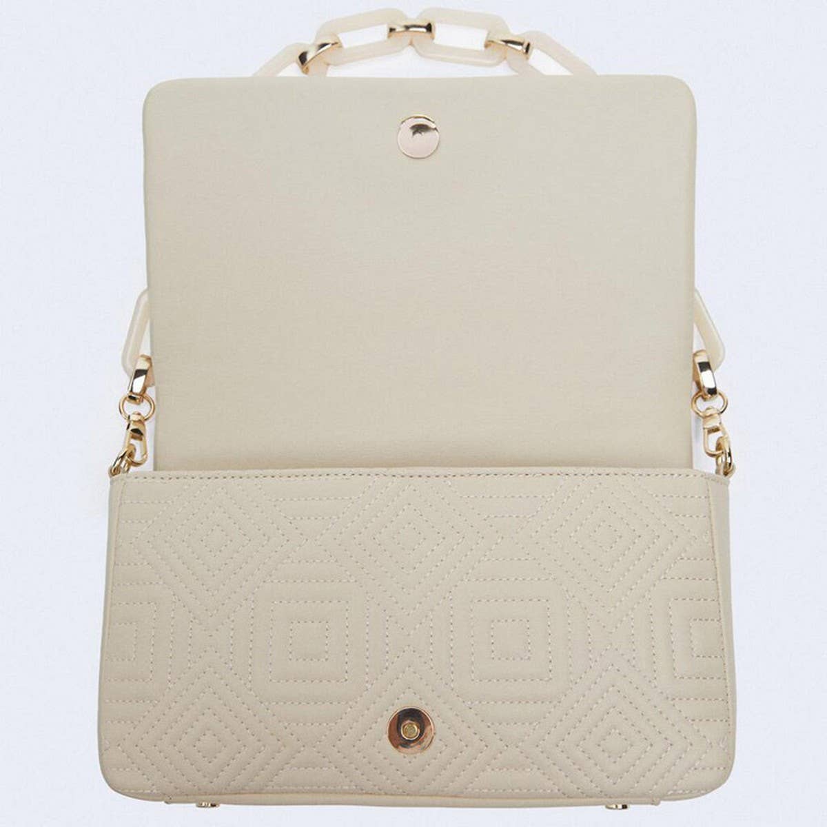 WOMEN'S BEADED CHAIN SIMPLE VERSATILE SHOULDER BAG_CWAB3442