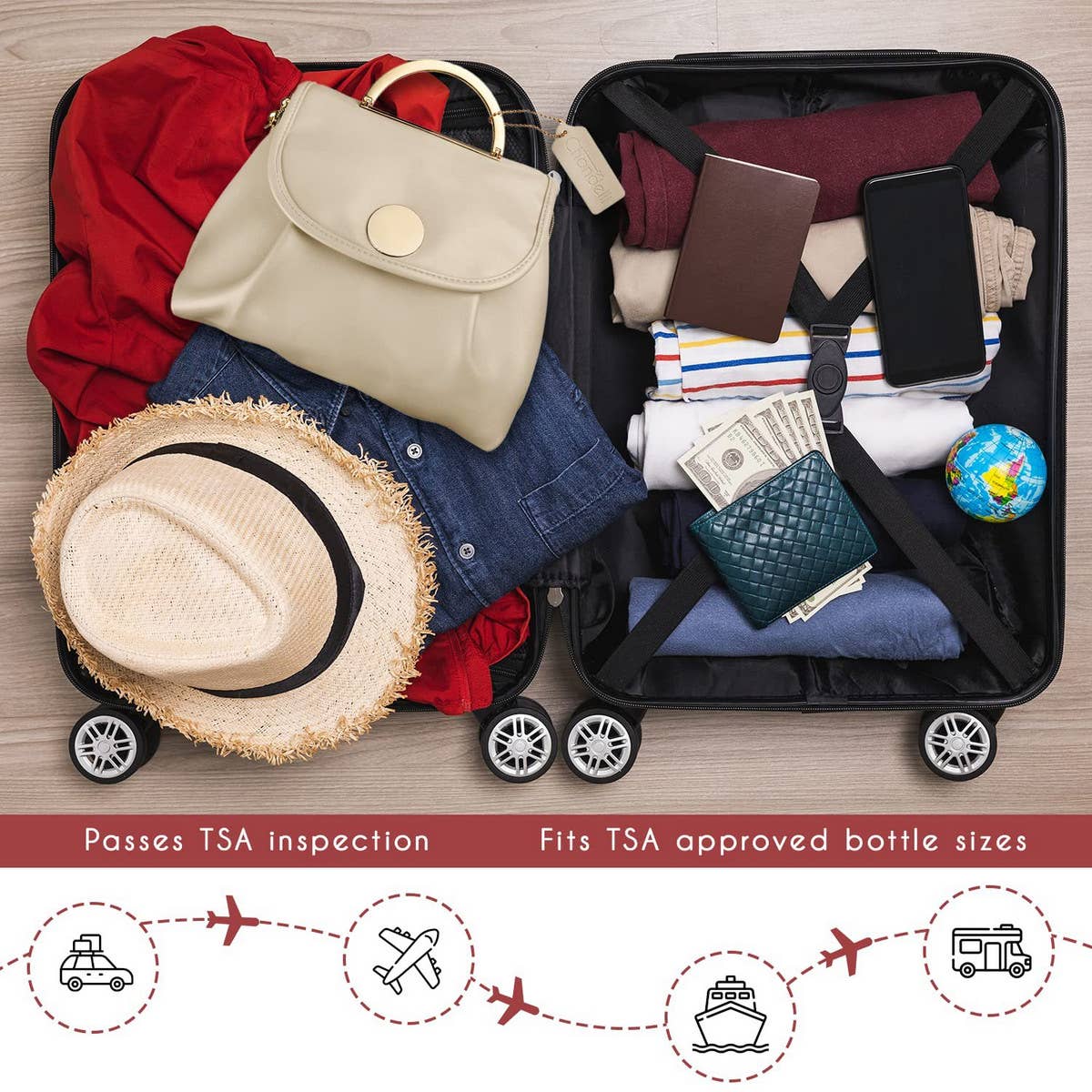 TRAVEL HOOK TOILETRY BAG COSMETIC BAG STORAGE BAG_CWAB2348