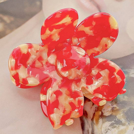 Acetic acid board flower grab elegant hair grab