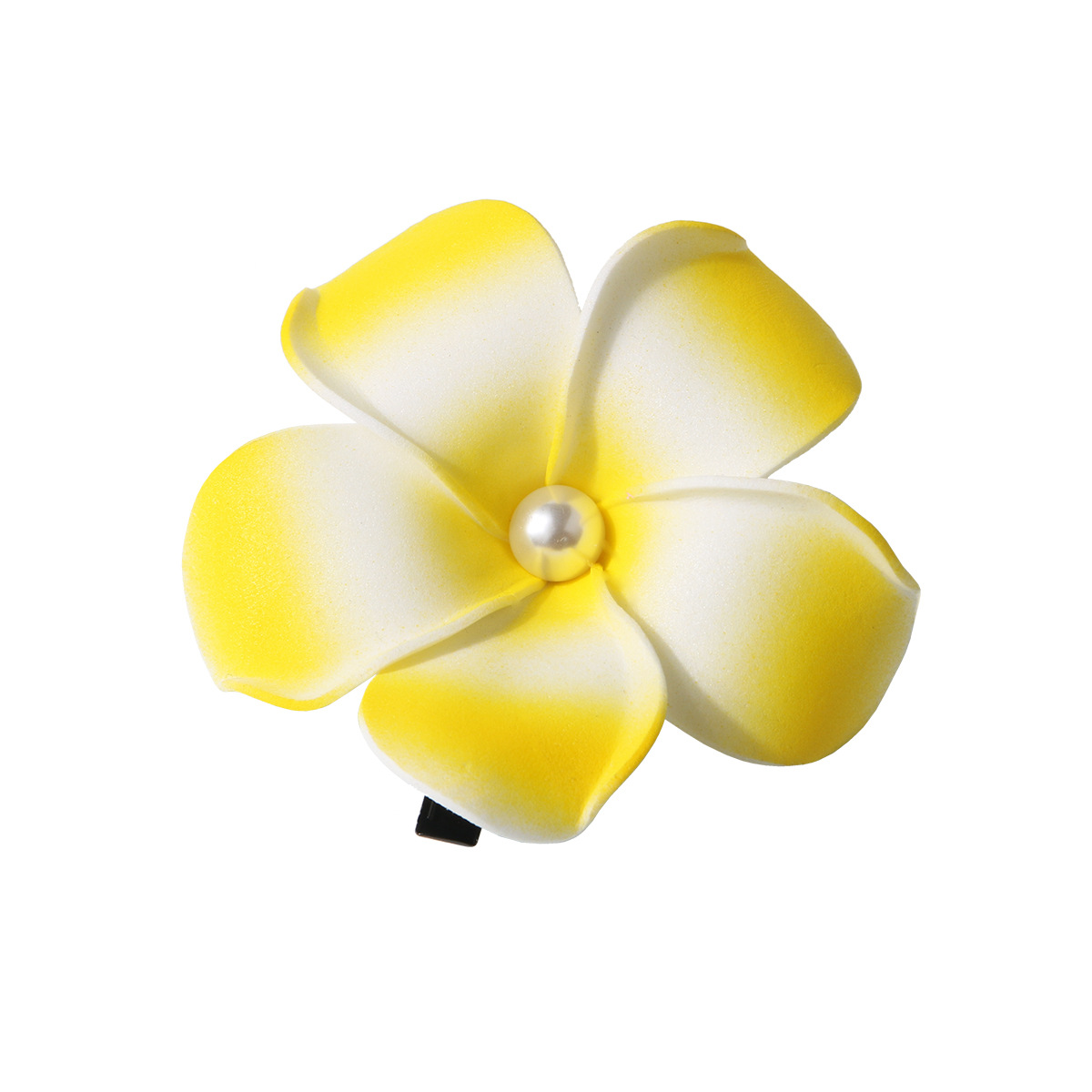 Plumeria Hair Accessory ??Resort Style Flower Clip_CWAHA6577