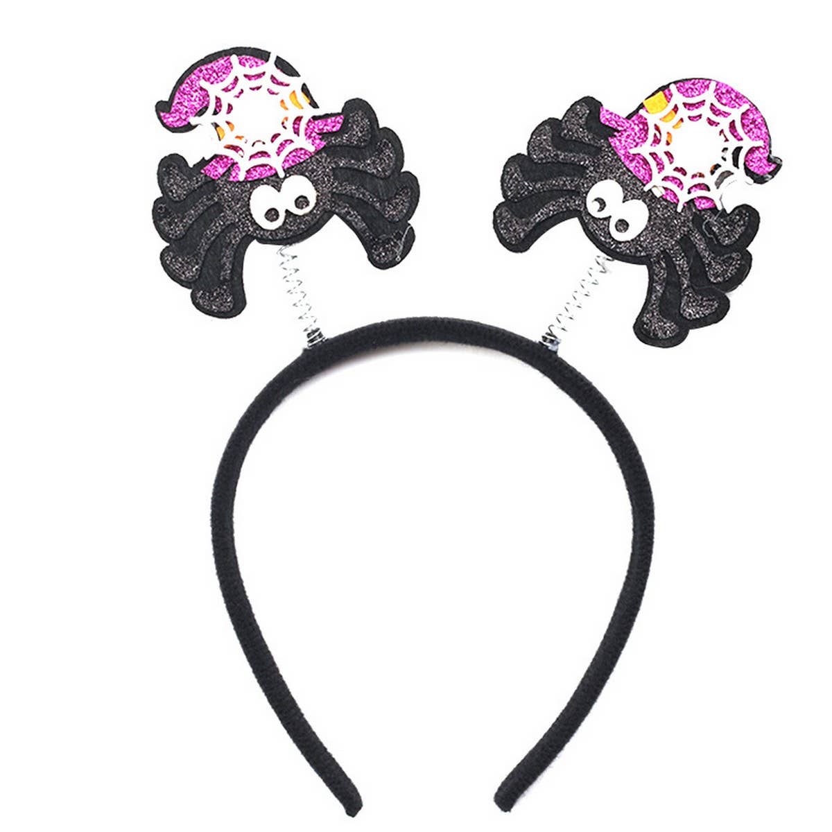 Cute Halloween Headband with Spider & Ghost_CWAJE05367