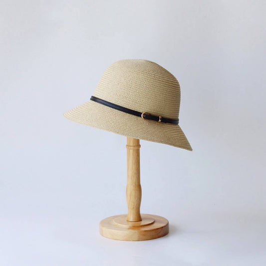 Summer small brim fashion straw hat_CWAH3436