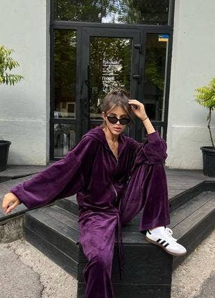 Stylish canary zipper drawstring casual suit