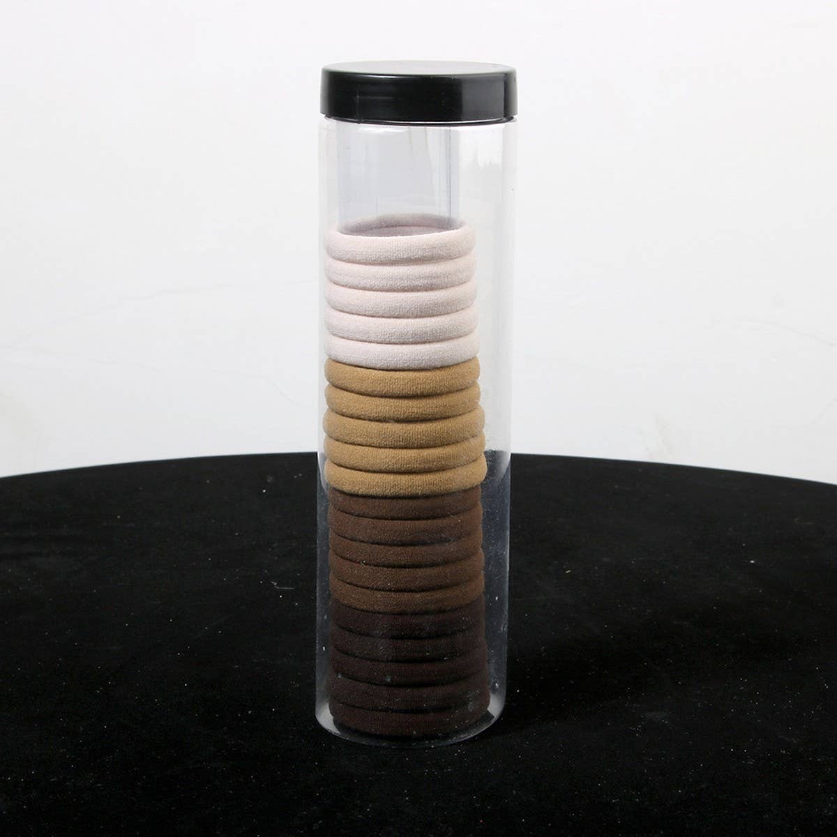 CWAHA07451_SEAMLESS ELASTIC HAIR TIE FOR WOMEN PONYTAIL