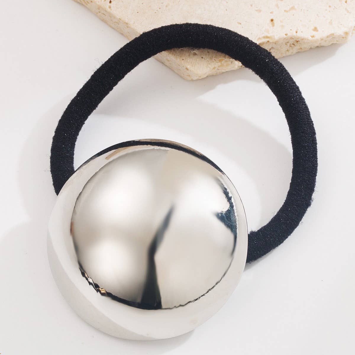 Minimalist Geometric Low Ponytail Hair Tie