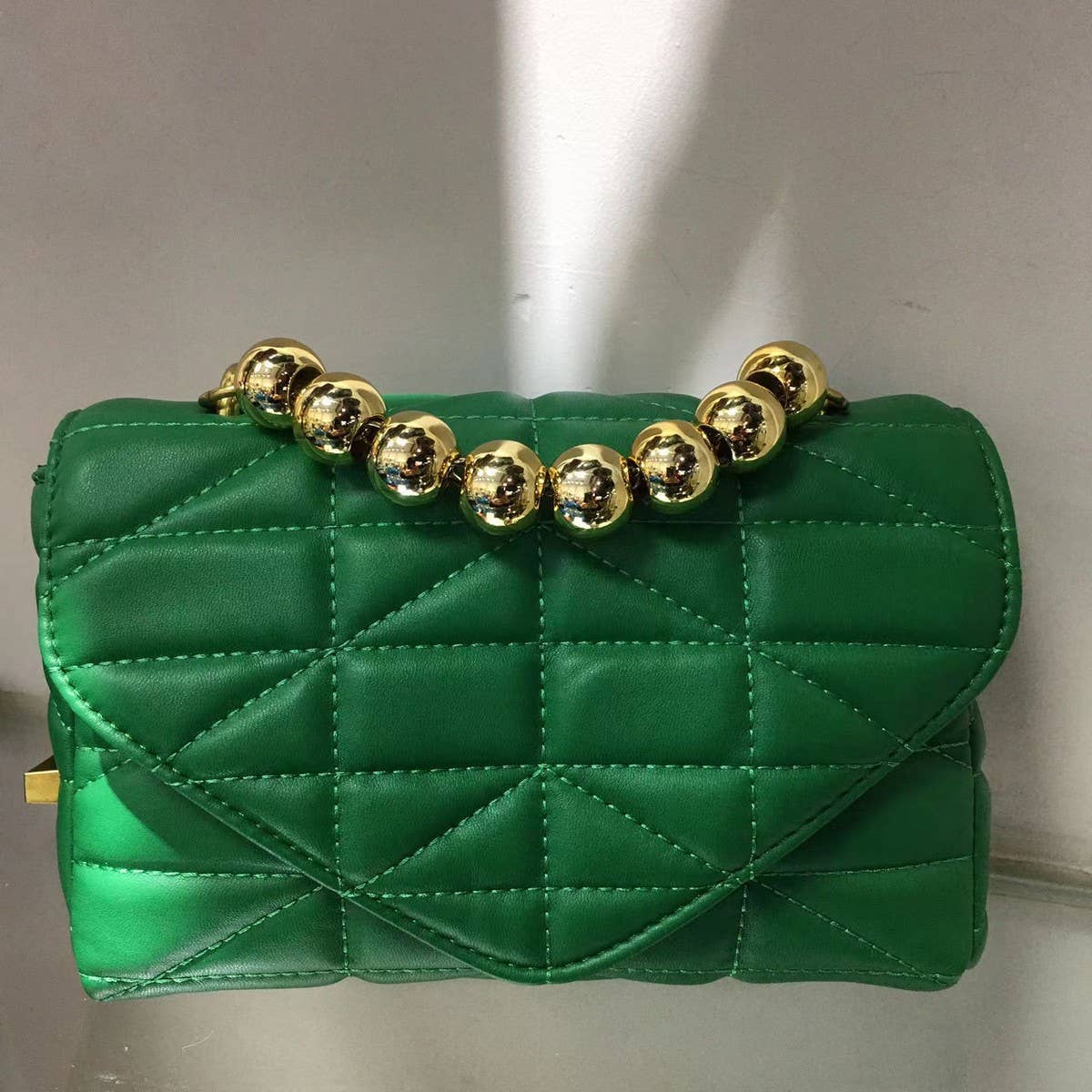 NEW FASHION SMALL GOLD MINI SHOULDER BAG_CWAB3443