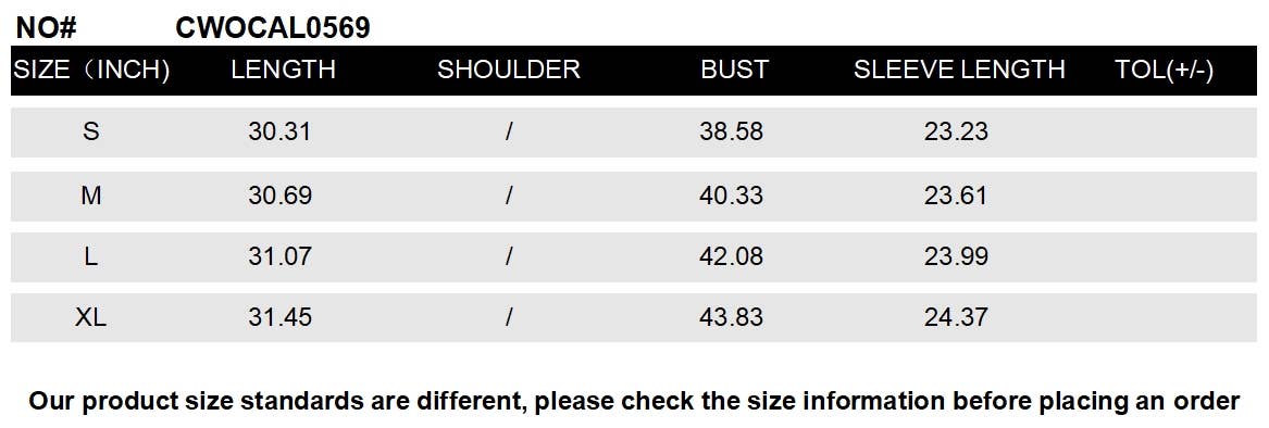 CWOCAL0569_Button Down Long Sleeve Casual Top