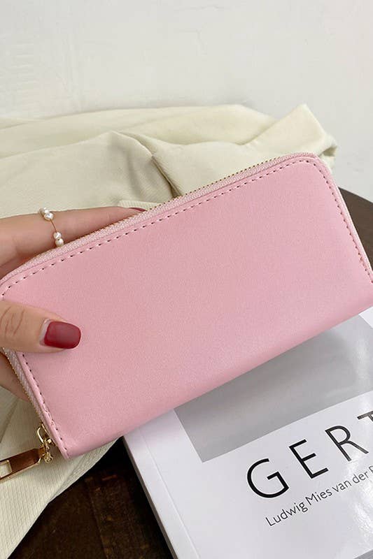 SOFT LEATHER CLUTCH PURSE WALLET_CUAB0056