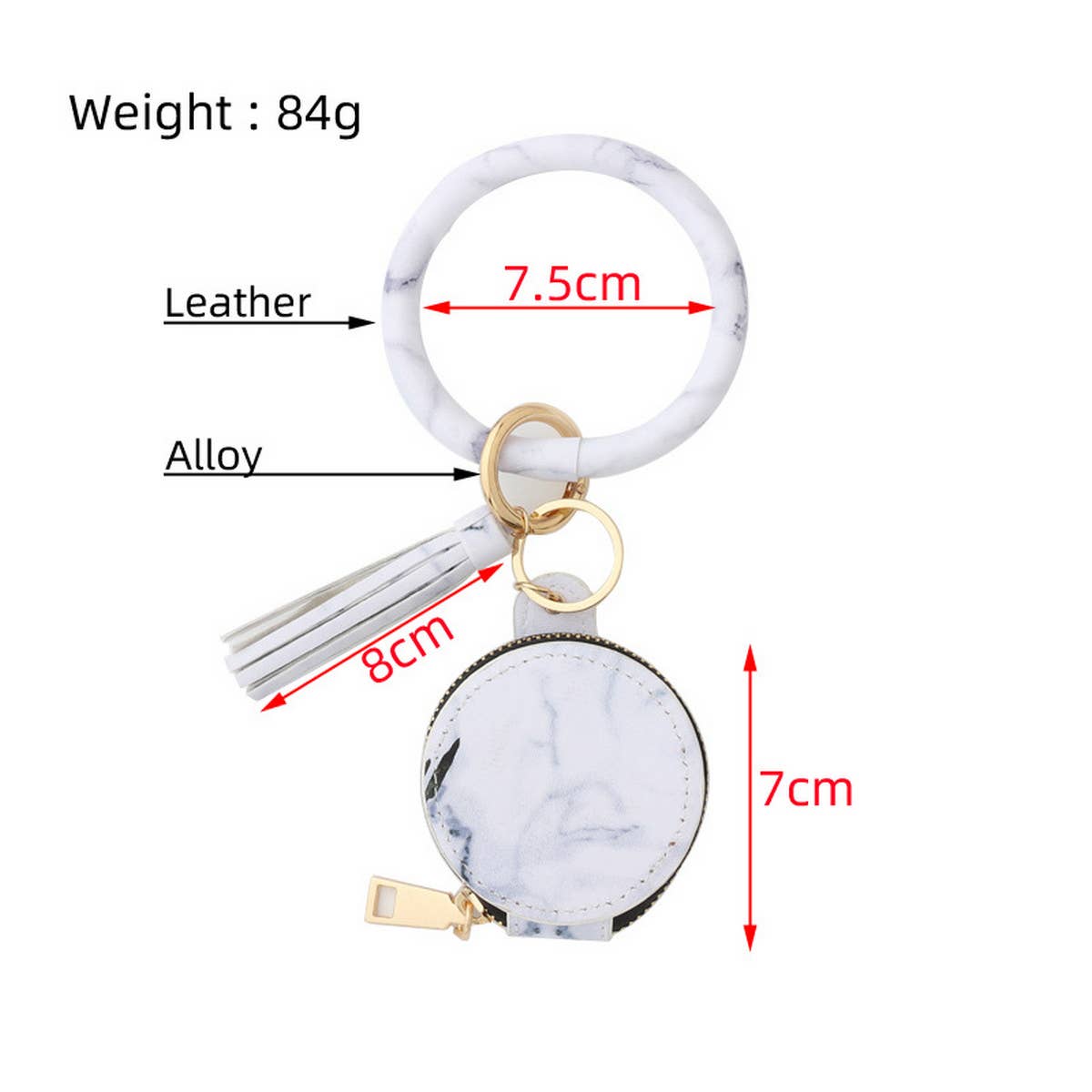 2024 NEW ROUND BAG KEYCHAIN_CWMM1326