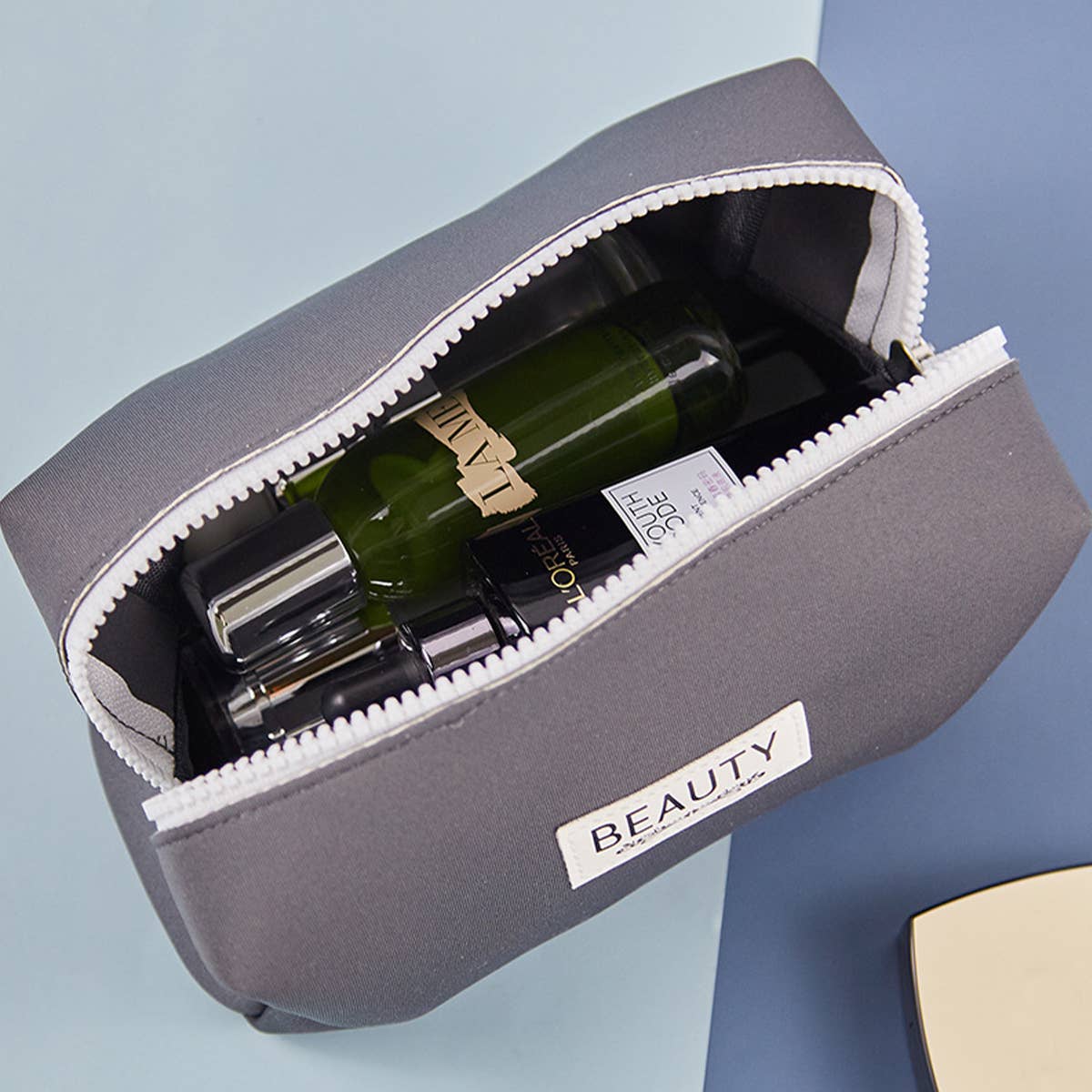 LARGE CAPACITY STORAGE BAG ZIPPER MAKEUP BAG_CWAB1443