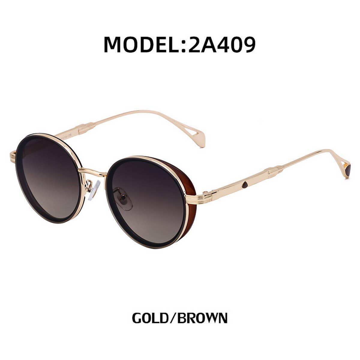 OVAL FRAME SUNGLASSES SMALL FRAME SUNGLASSES_CWASG0627