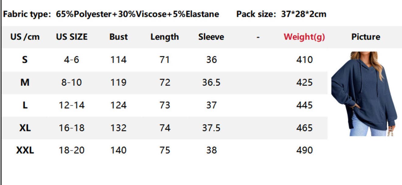 CWOHOL00603_WAFFLE KNIT PULLOVER LONG SLEEVE HOODIE