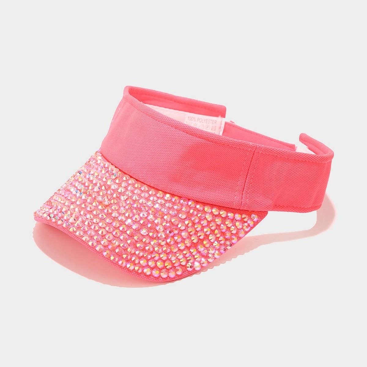 Rhinestone Visor Hat-Trendy Sunshade Baseball Cap_CWAH3291