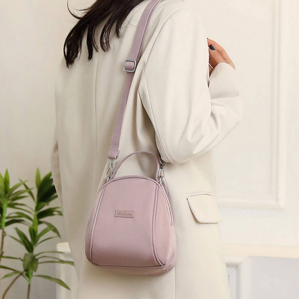 SIMPLE TRENDY FASHION SHOULDER MESSENGER BAG_CWAB3491