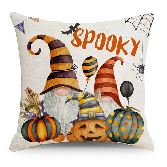 HALLOWEEN CARTOON PUMPKIN PILLOWCASE