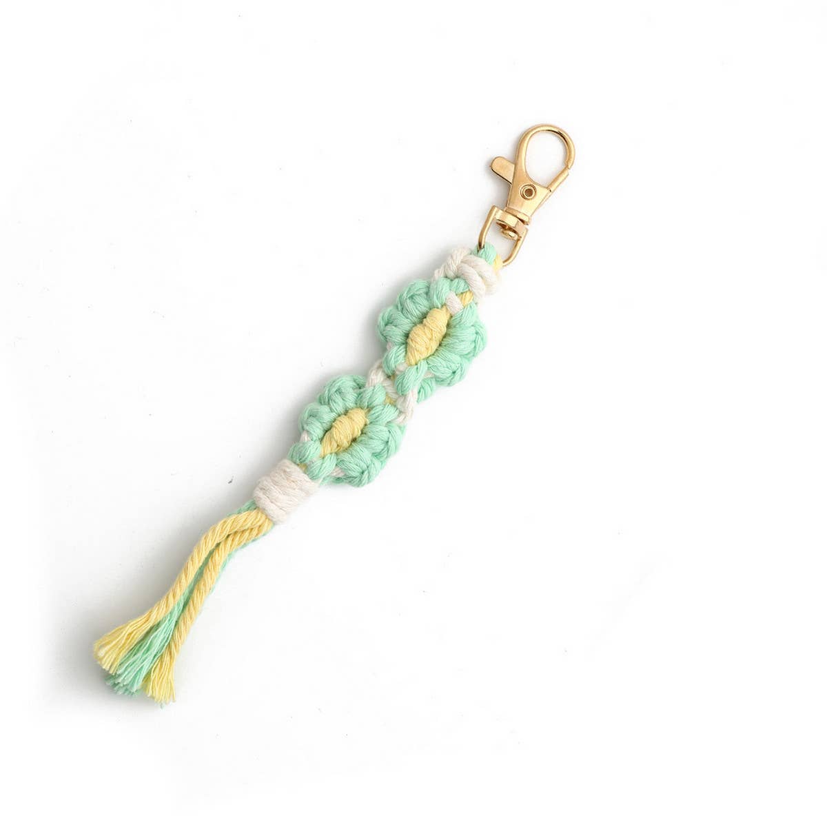 DIY HANDMADE TASSEL WOVEN KEYCHAIN