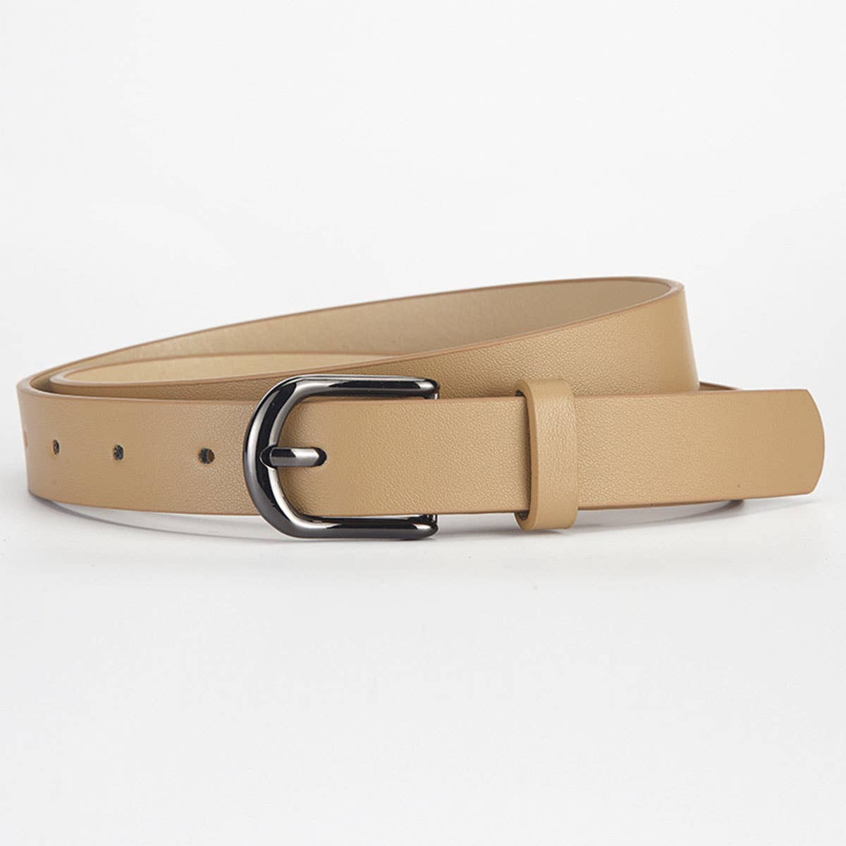 Versatile perforated belt with a sense of design
